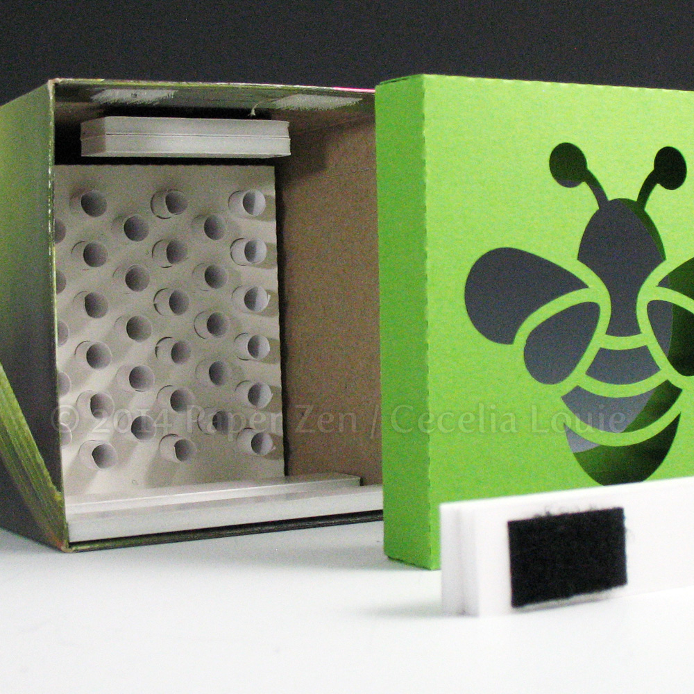 Paper Zen DIY Mason Bee Hive of Paper