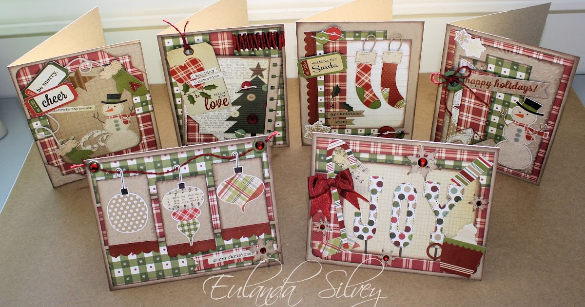 Love this christmas card Cards and More Cards: Simple Stories "Handmade Holiday" Christmas Cards