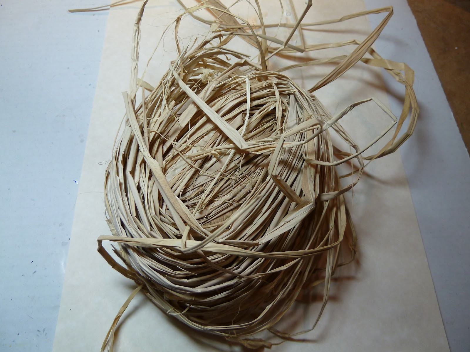 Make it easy crafts Raffia Cat Toy