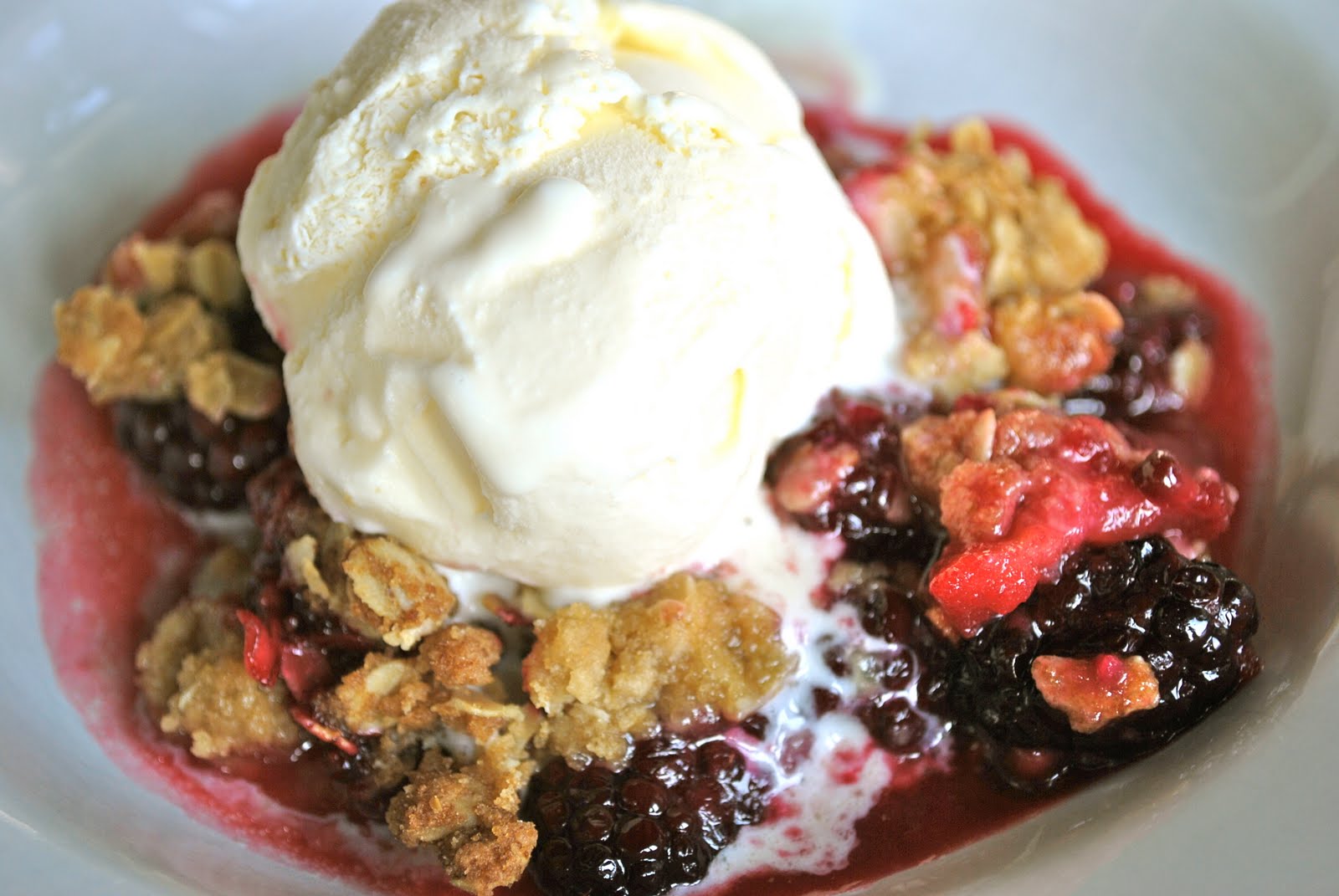 Joyful Baker Apple Blackberry Crisp