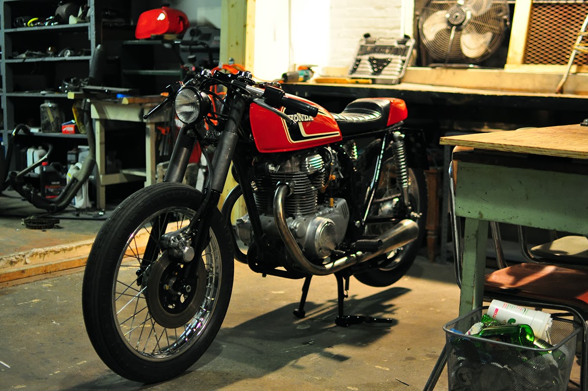 Hell Kustom Honda CB360 By Counter Balance Cycles