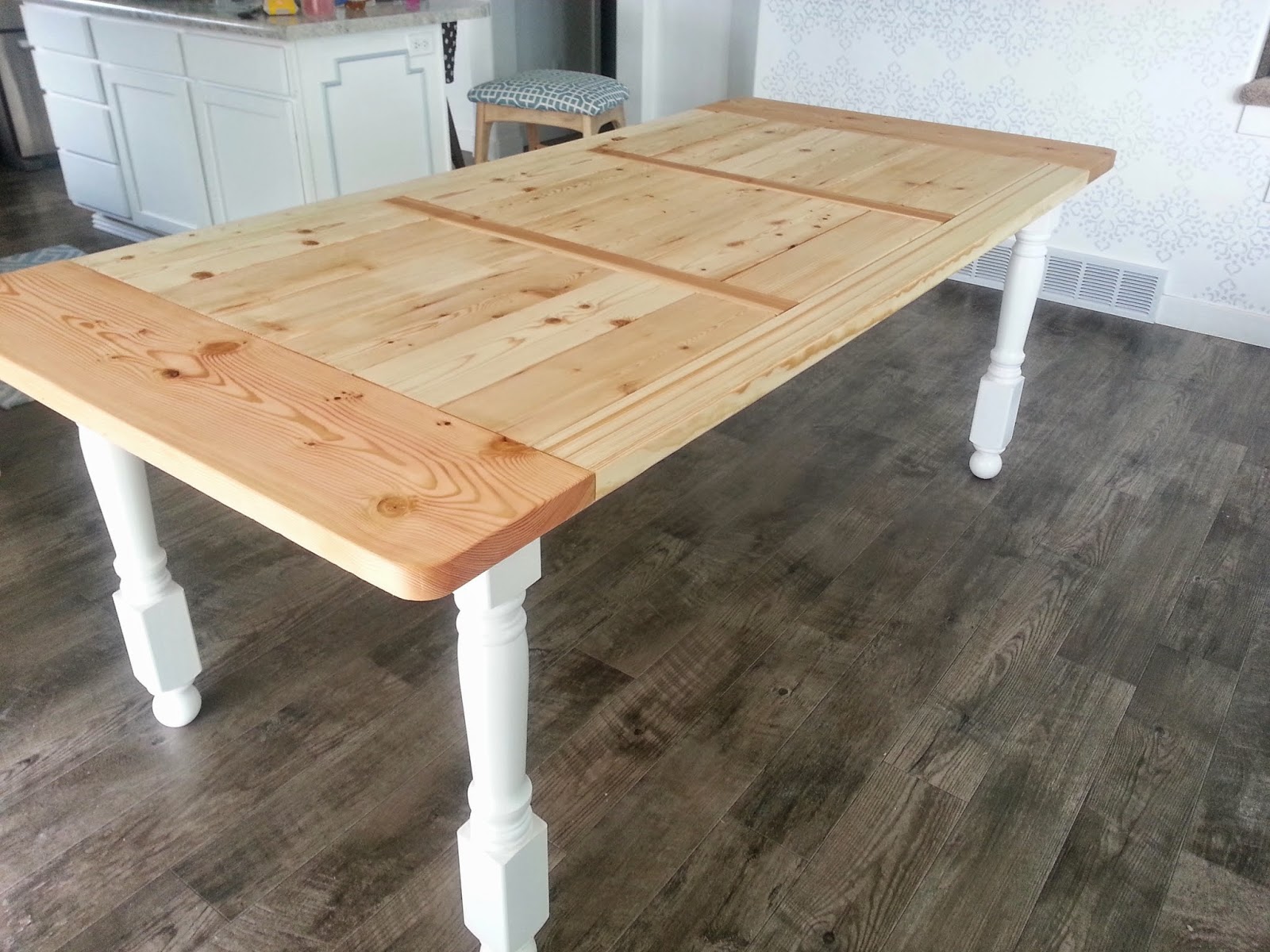 diy kitchen table extension