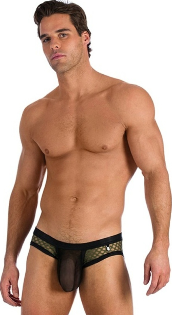 Hombres en calzoncillos transparentes - transparent male underwear.