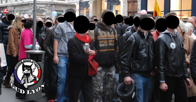 GUD Lyon Face à la décadence Groupe Union Défense