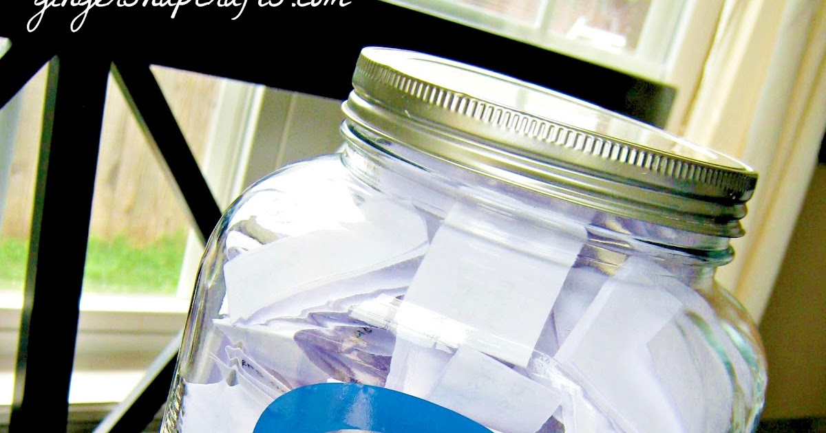 Ginger Snap Crafts family question jar {tutorial}