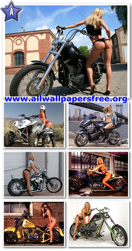 bikes and girls wallpapers. Sexy Girls With Bikes