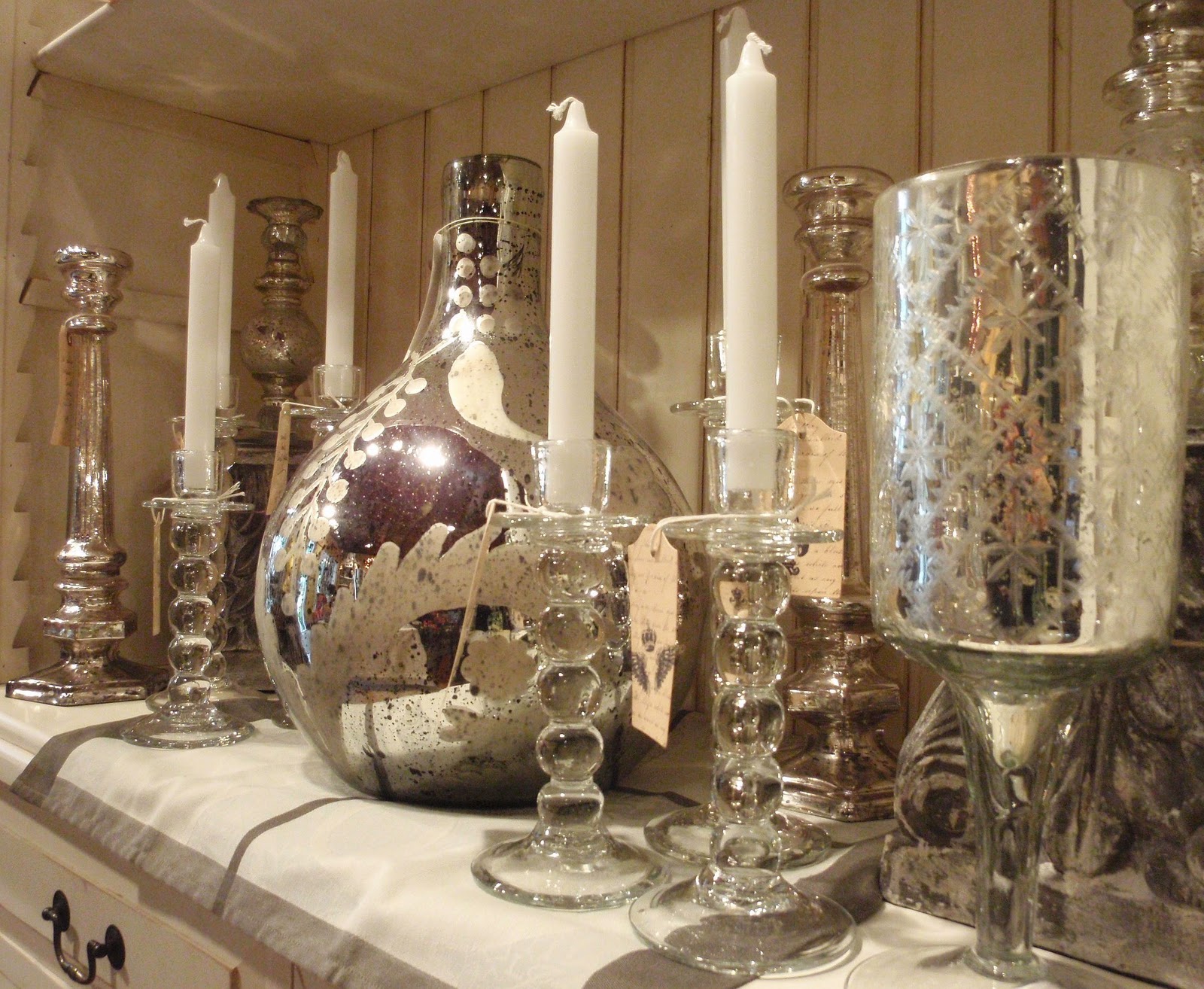 Candlestick Holders Glass