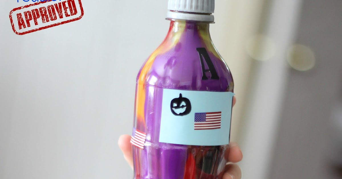 Toddler Approved! Mess Free Pour Paint Rockets