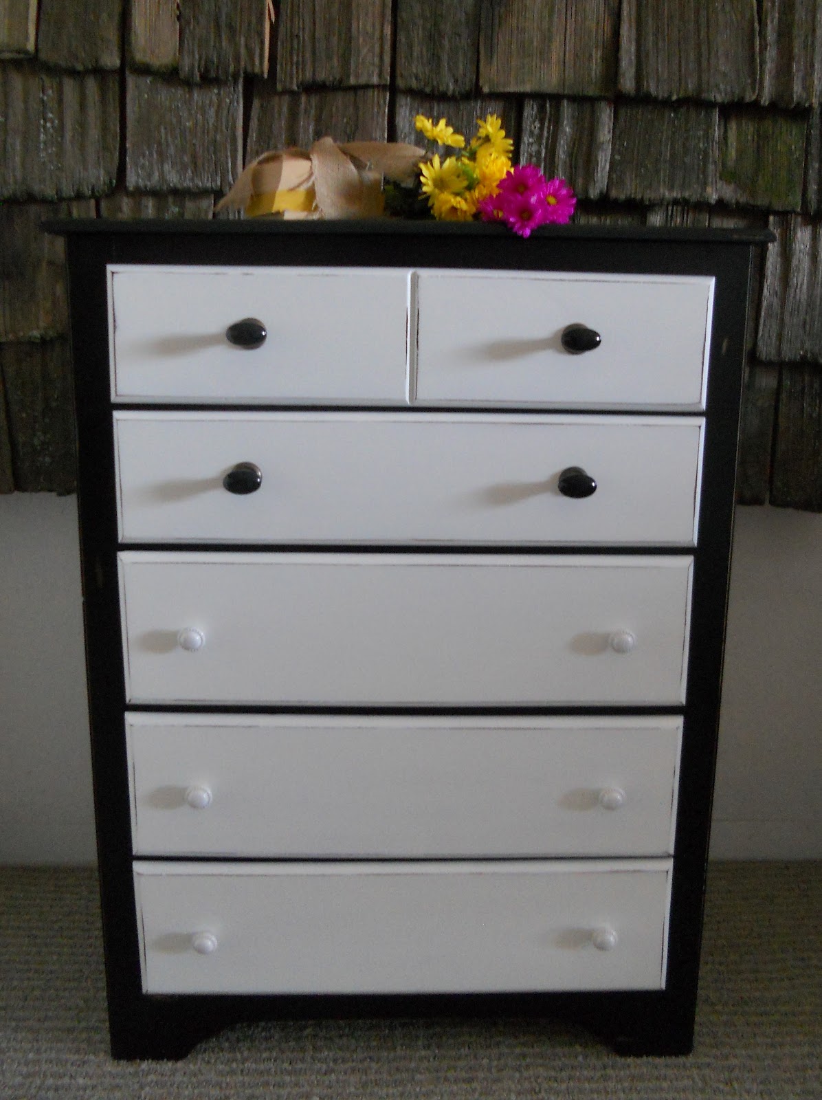 {createinspire} Black and White Dresser