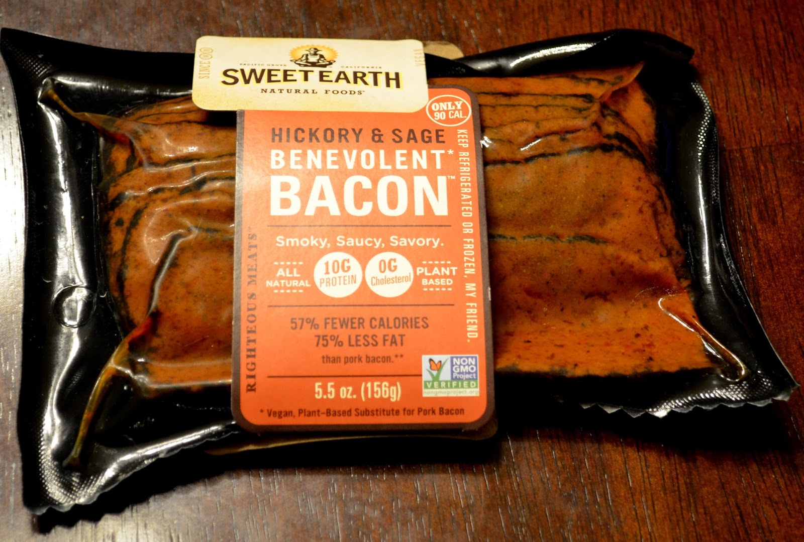 Lightlife Meatless Bacon YAAAAA! Less than one carb per slice 😍😍😍 Fry