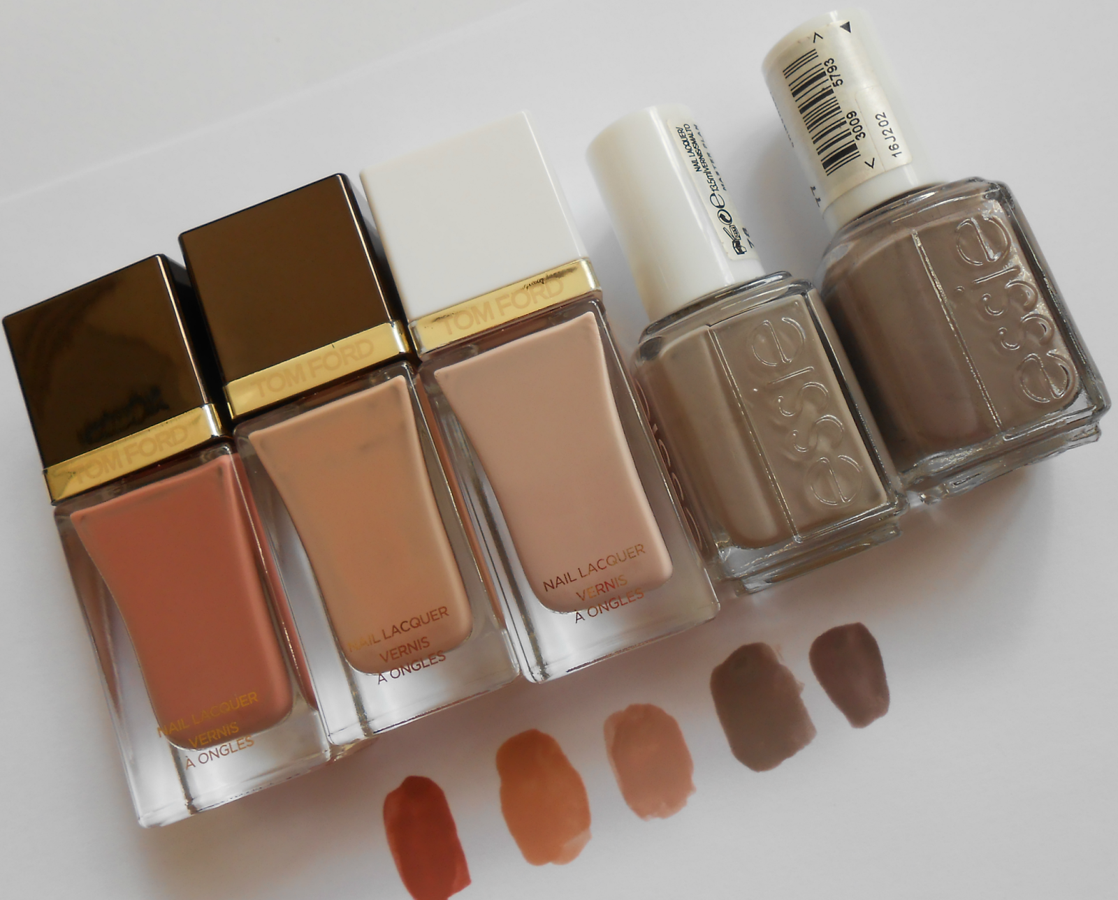 Nude Nail Polish Collection Neutral Nail Polish Collection from Essie, Tom Ford
