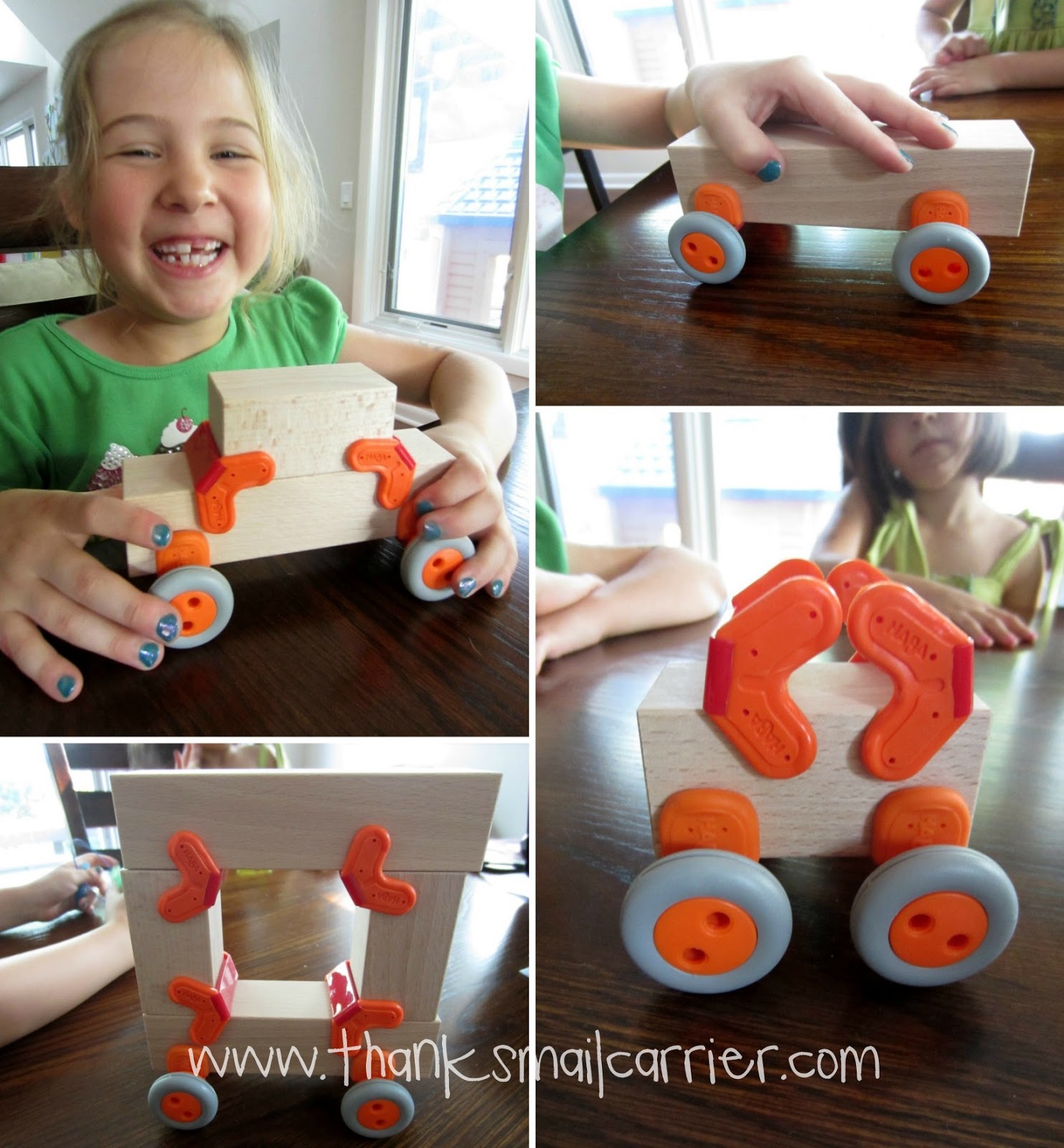 Thanks, Mail Carrier HABA Discover the Building Blocks Technics