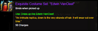 Exquisite Costume Set: "Edwin VanCleef"