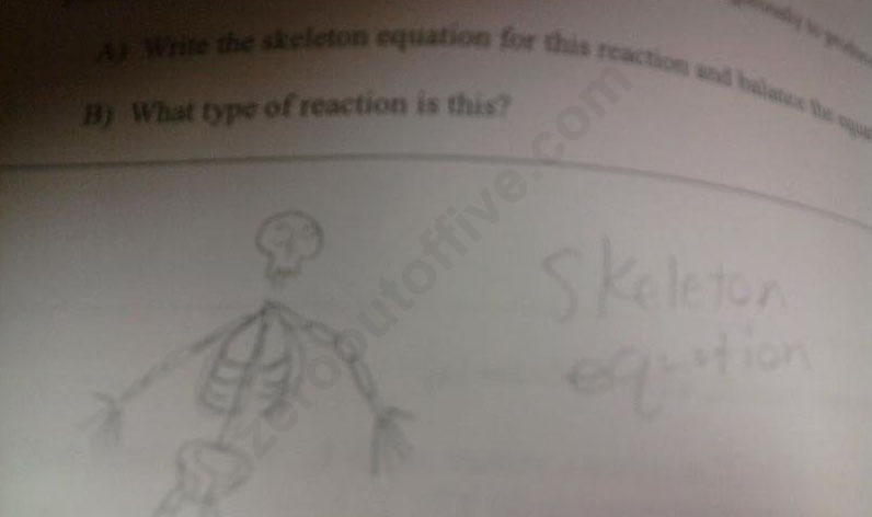 Worksheets Writing Skeleton Equations Worksheet With Answers skeleton equation zero out of five