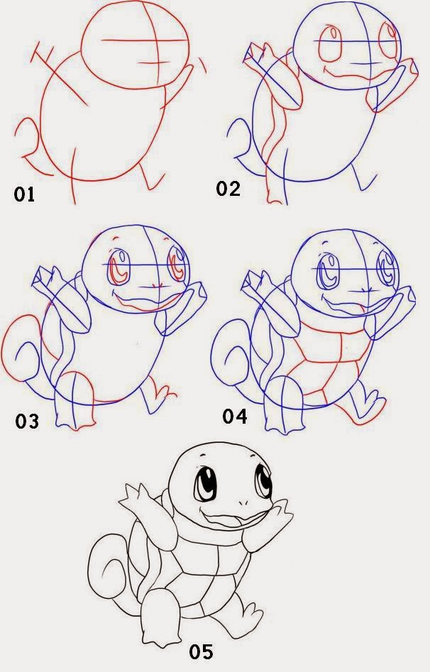como desenhar pokémons como desenhar 10