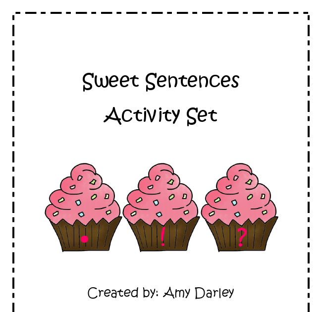 Types of Sentences Activity Set The Land of 2nd Grade