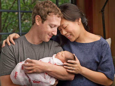 Mark Zuckerberg and Priscilla Chan Welcome Baby Daughter Max Zuckerberg