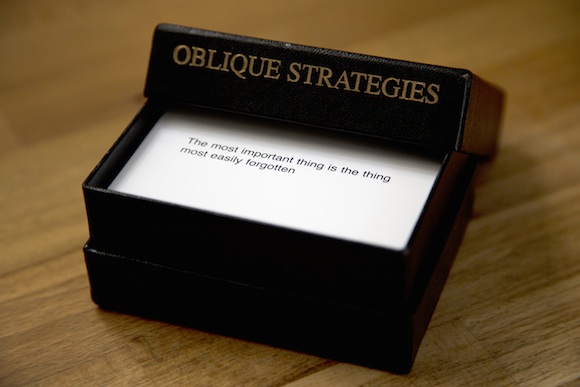 Brian Eno Cards Oblique Strategies Pdf Download
