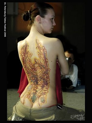 Full tattoo body art design 