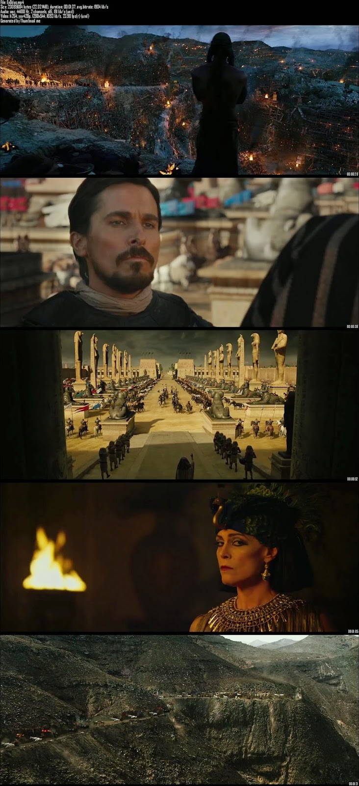 Mediafire Resumable Download Link For Teaser Promo Of Exodus Gods and Kings (2014)