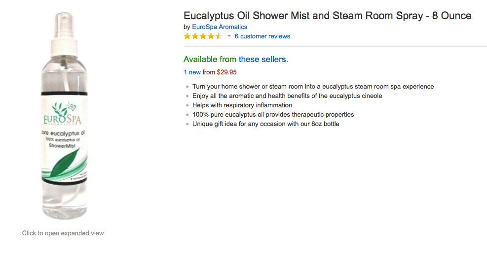 Eurospa Eucalyptus Oil Uses Unique Gift Idea Eurospa Eucalyptus Oil Uses Unique Gift Idea Shower Mist And Steam Room Spray