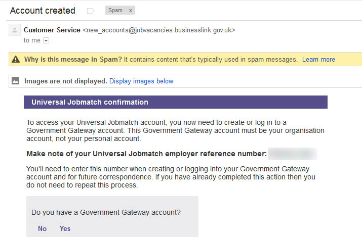 Universal Job Match Test