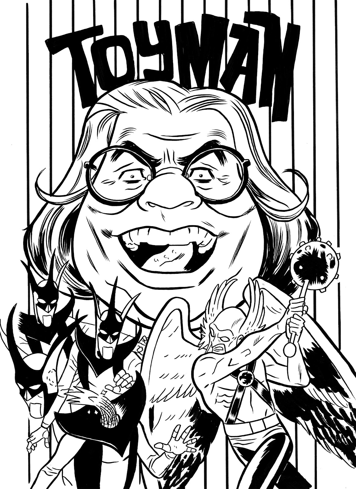 Scott Kowalchuk TOYMAN Latest SuperVillain Showdown!