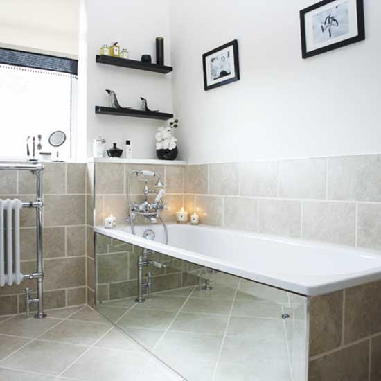 To da loos Cheap and chic tub base solution