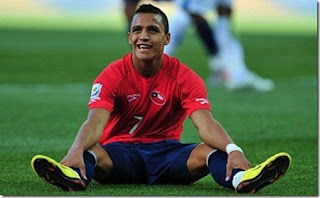 Alexis Sánchez Jugaría en el Barcelona de España