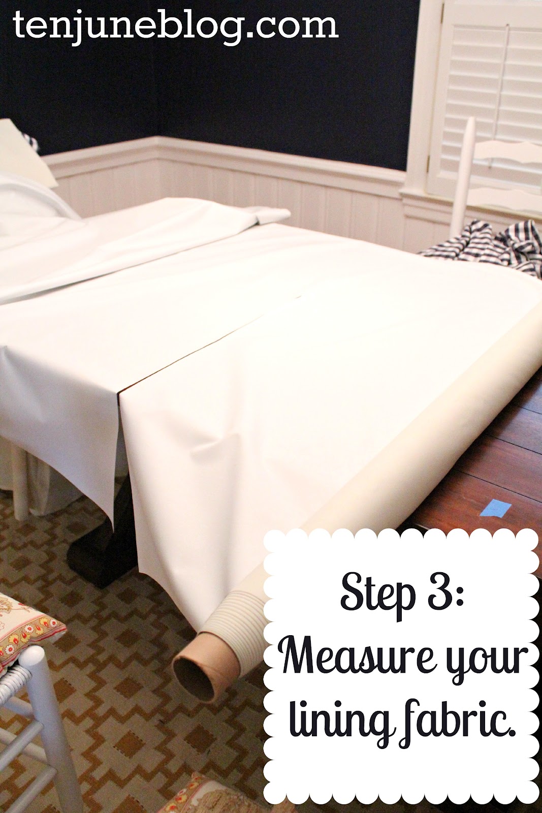 Ten June DIY Blackout Curtain Tutorial {How to Make Awesome Nursery