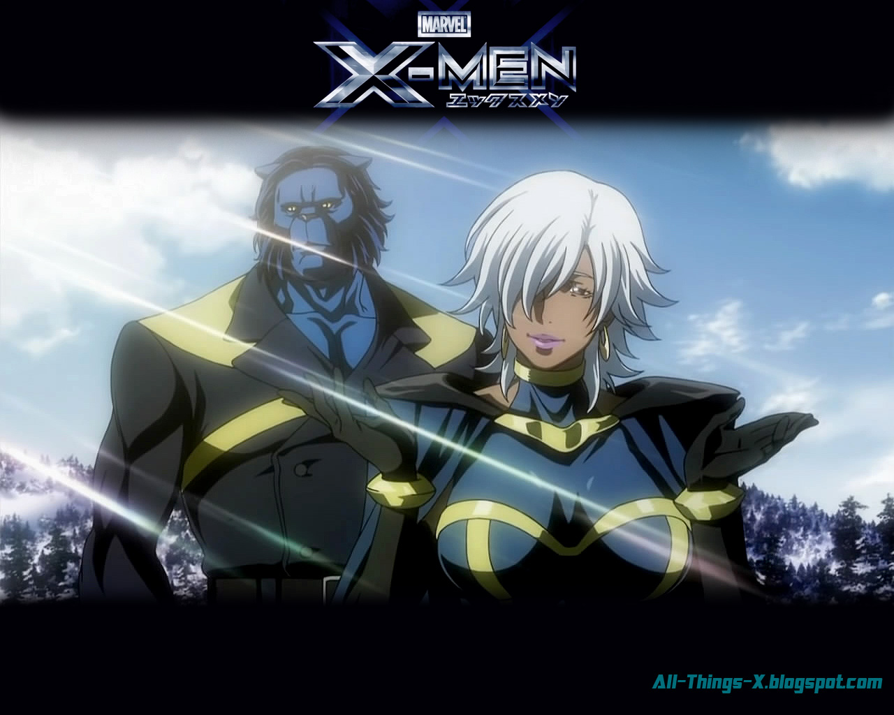 Wolverine X Men Anime Screens Concept Art Wolverine X Men Anime Screens Concept Art