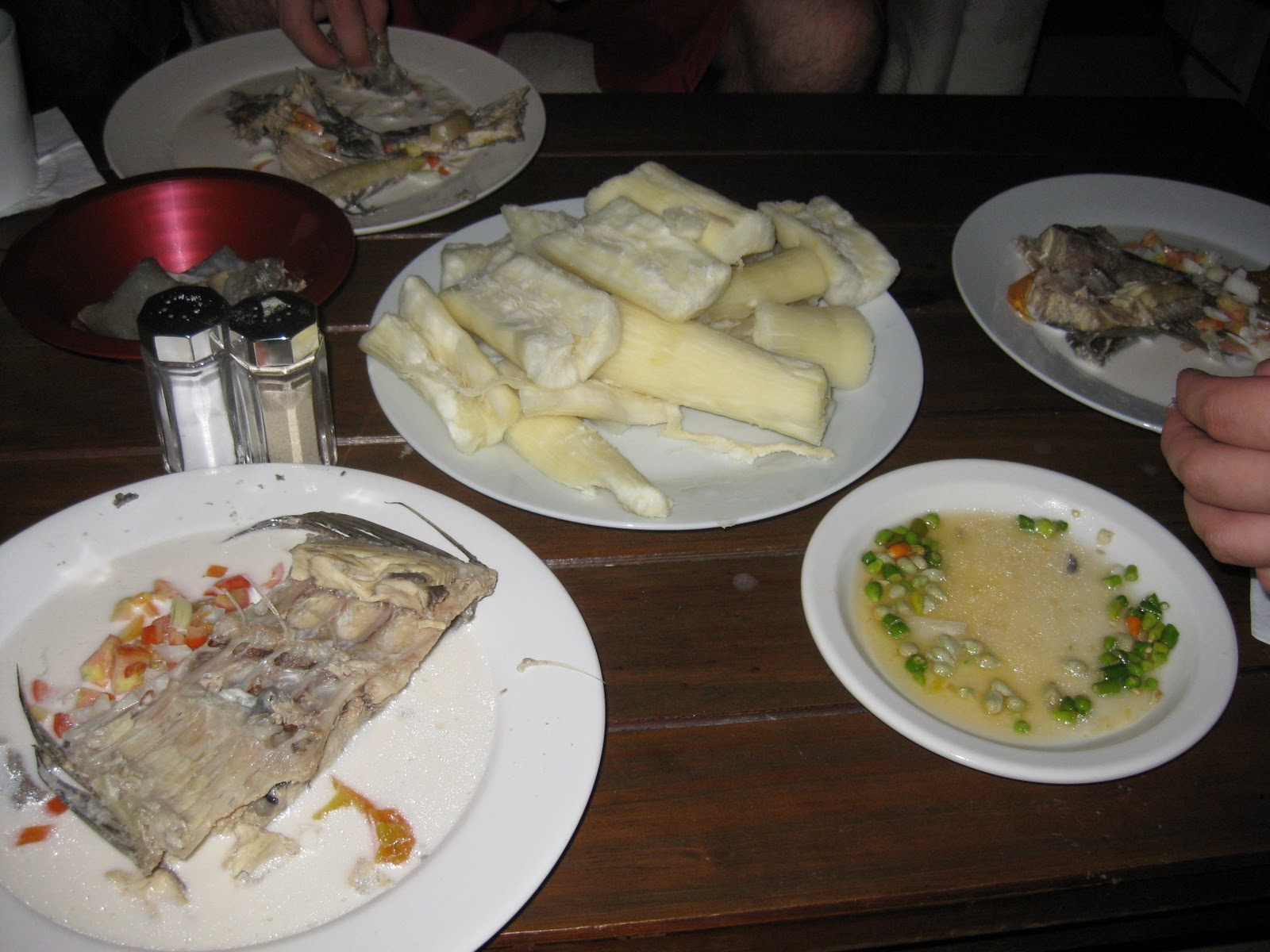 Brian in Fiji Fijian Dinner