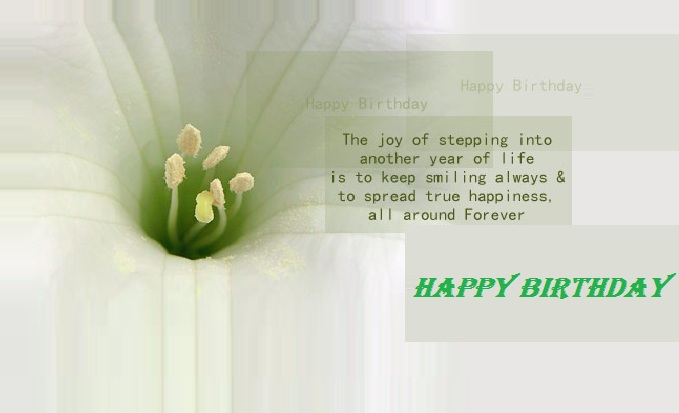 khushi for life simple happy birthday wishes messages greetings