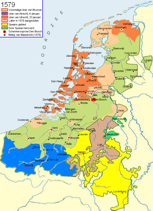Mapa De Holanda En Español