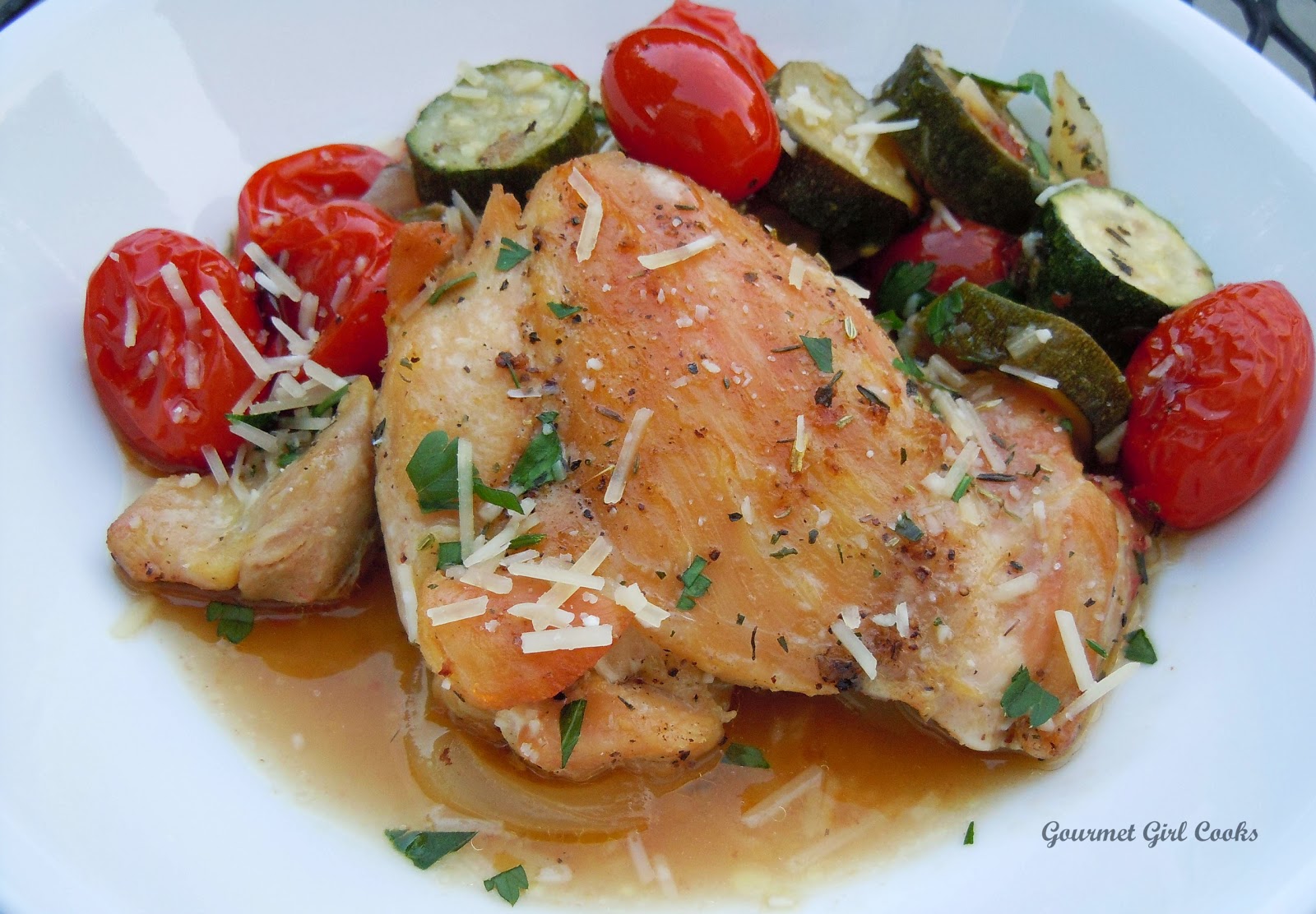 Gourmet Girl Cooks Simple Roast Chicken Rustica...My Style