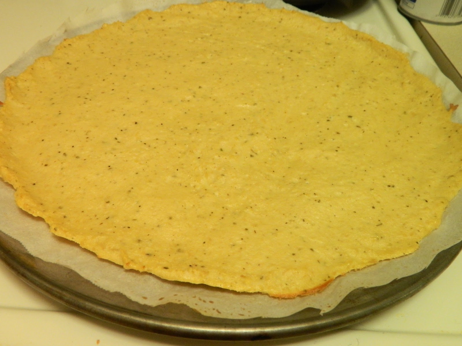 Ginny's Low Carb Kitchen Chicken Coconut Flour Pizza Crust