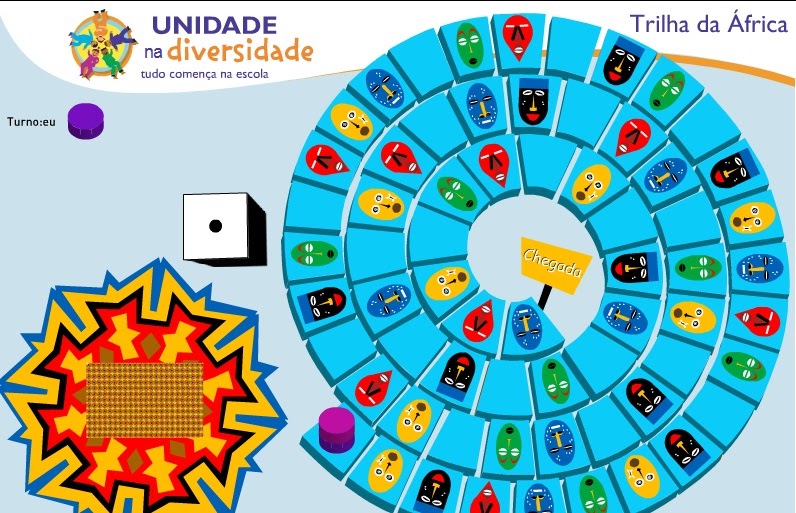 Jogo de percurso - Escola Trilhas