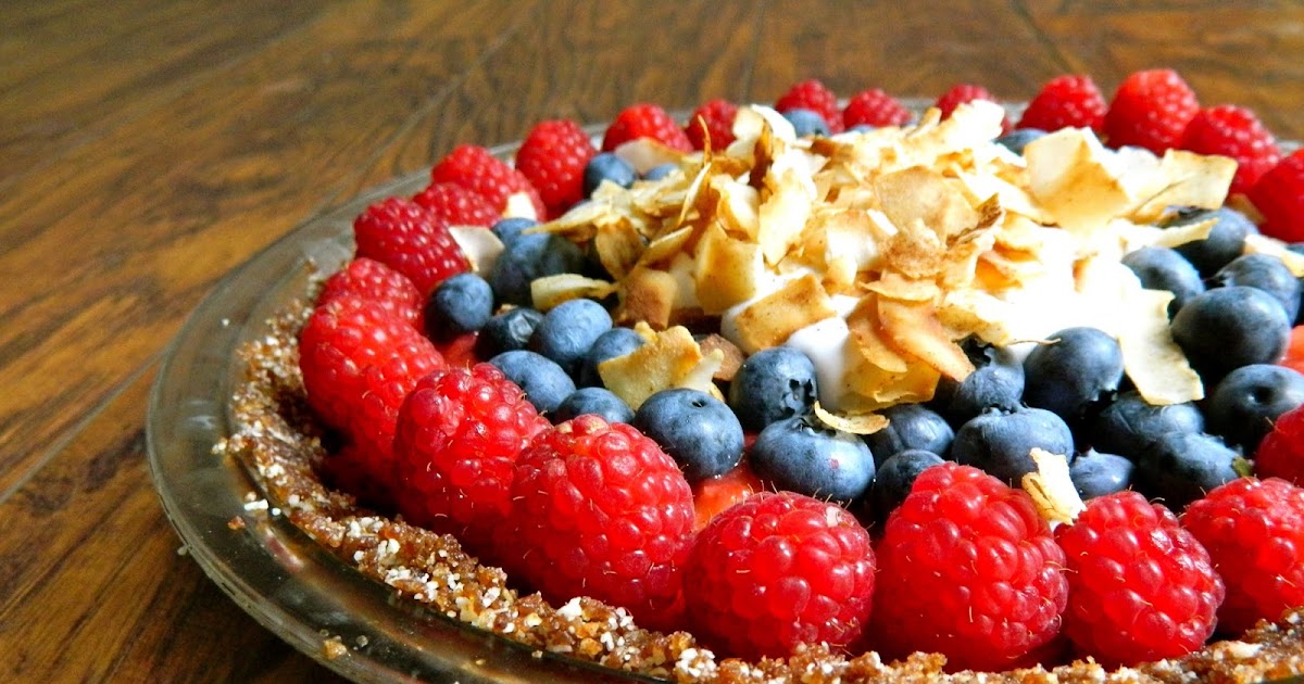 My Pretty Pink Mixer Raw Fruit Tart (& MPPM goes GF)