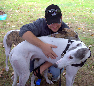 Blue and Valor greyhound get some love