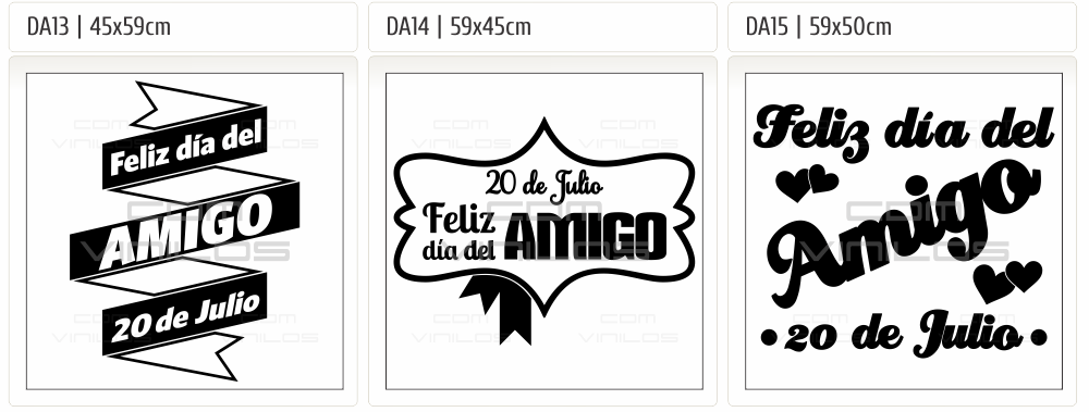 Vinilo Día del Amigo, vidrieras, vinilos decorativos para hogar y objetos, calcos, stickers, ploteo autos cdm-vinilos vinilo decorativo infantil hogar auto azulejos
