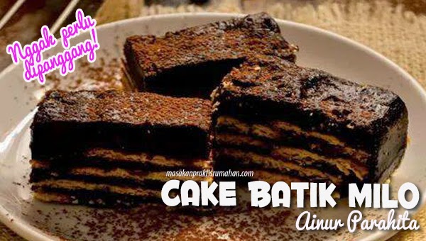 Resep Opera Cake Ekonomis Resep Opera Cake Ekonomis