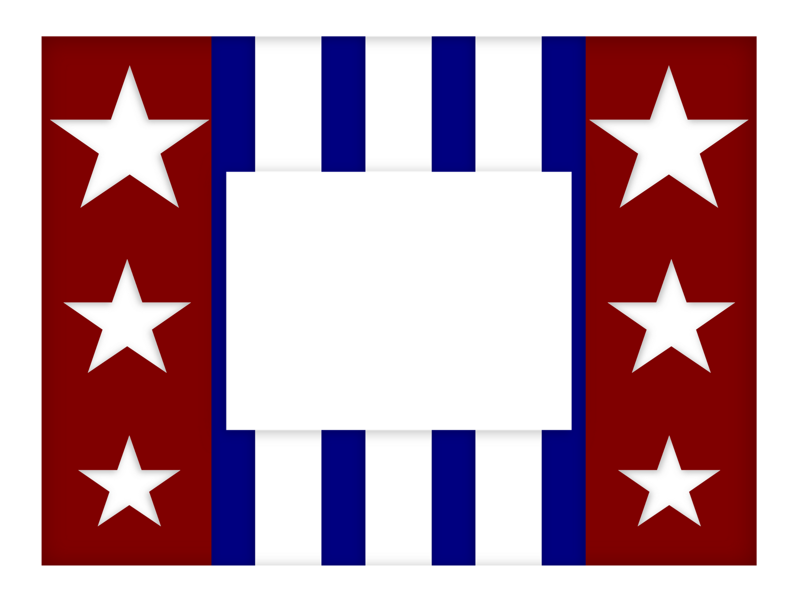 Wrapped For Life 4th of July Photo Frames