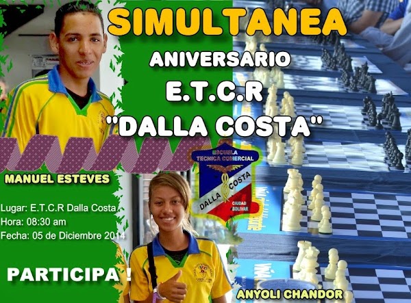 SIMULTANEA ANIVERSARIO E.T.C.R "DALLA COSTA" SIMULTANEA ANIVERSARIO E.T.C.R "DALLA COSTA"