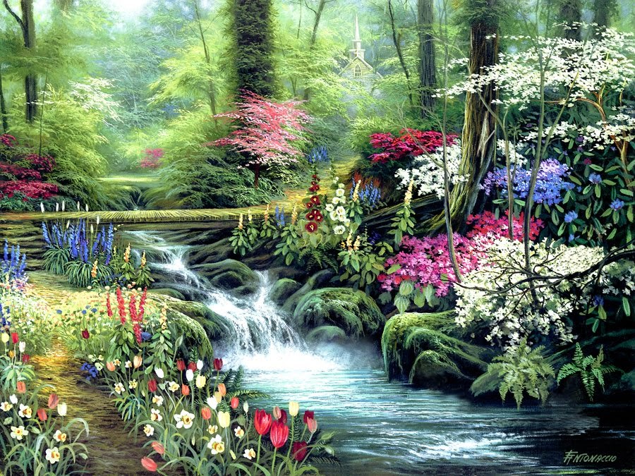 Victoria Handmade Creations Egidio Antonaccio Τοπία στη ζωγραφική