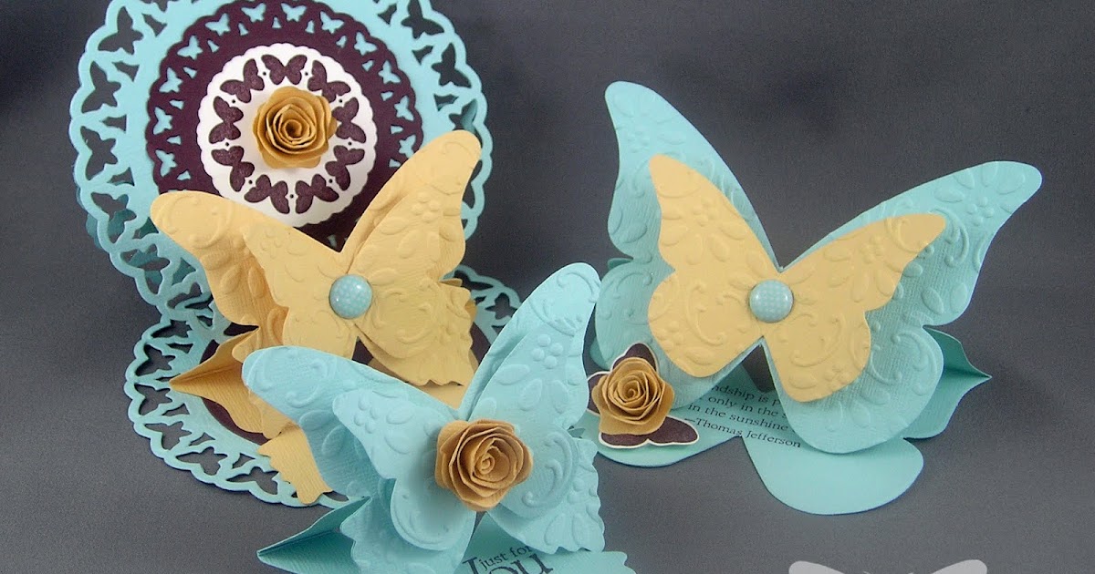 addINKtive designs at blogger Circle Butterfly Easel Card