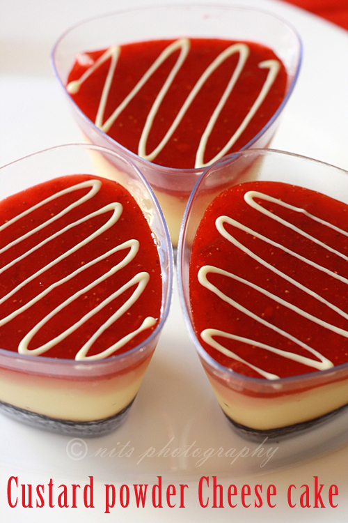 Custard Powder Cheesecake Women's day Special 4th Sense Cooking
