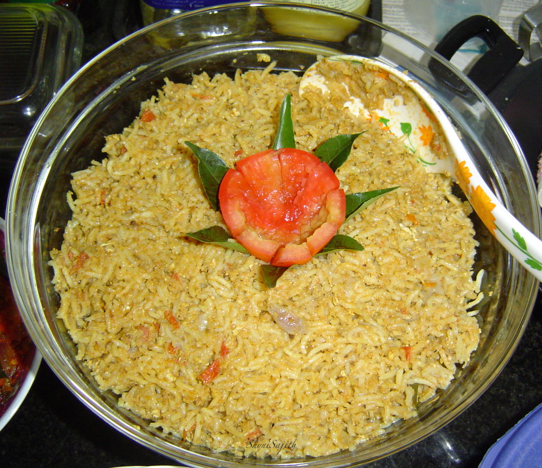 My Cooking Experiments......... Egg and Tomato Rice