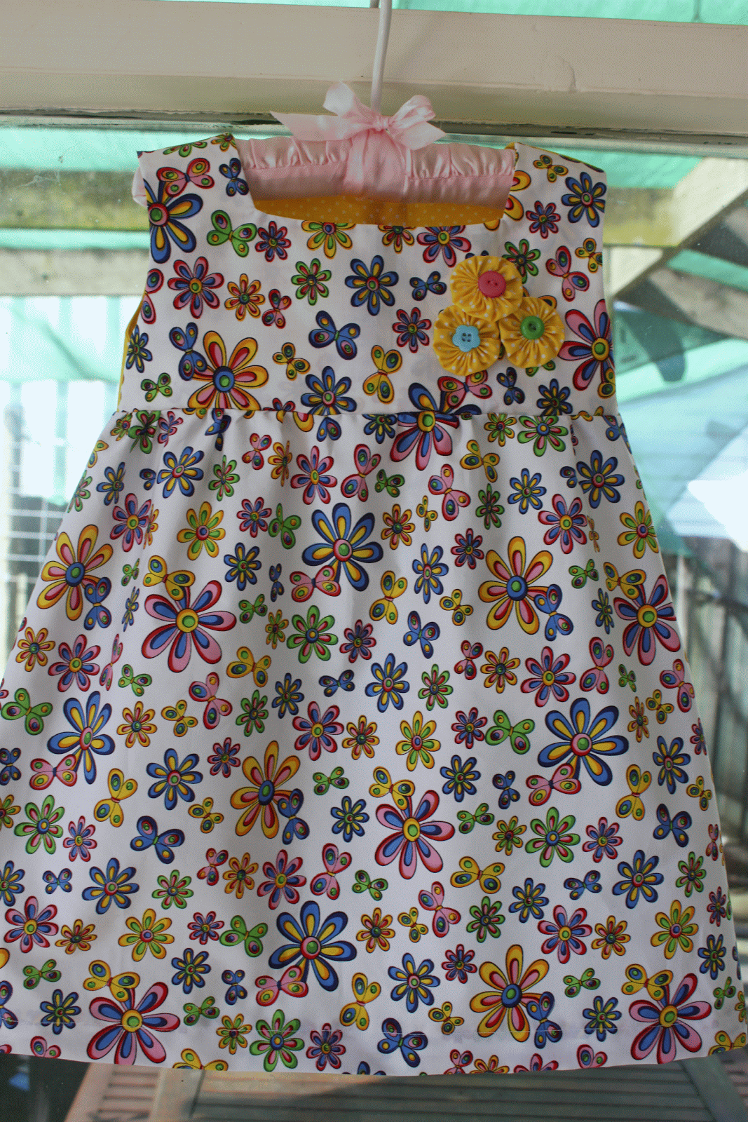 Sew Delicious Halfametreoffabric Happy Dress