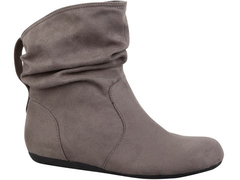 grey booties payless