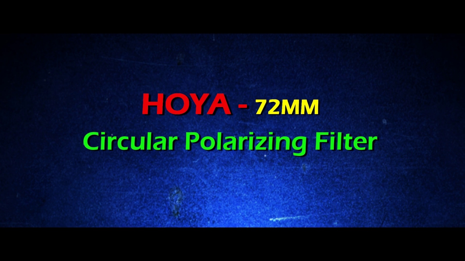 Circular Polarizing Filter